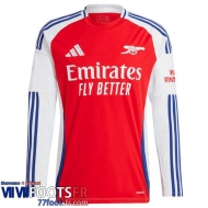 Maillot De Foot Arsenal Domicile Homme Manche Longue 24 25