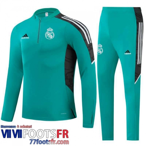 Survetement de Foot Real Madrid vert Homme 21 22 TG192