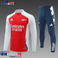 KIT: Survetement de Foot Arsenal Enfant 24 25 C490