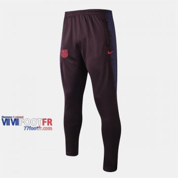 Promo: Nouveaux Pantalon Entrainement Foot Barcelone Polyester Rouge 2019/2020