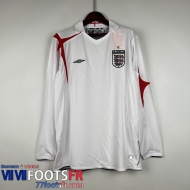 Retro Maillot De Foot Manche Longue Angleterre Domicile Homme 2006 FG284