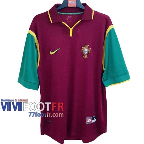 77footfr Retro Maillot de foot Portugal Domicile 1999/2000