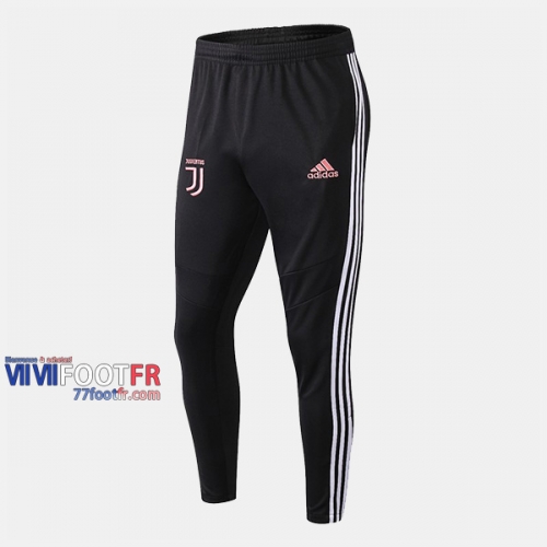 Promo: Nouveau Pantalon Entrainement Foot Juventus Thailandais Noir/Blanc 2019/2020