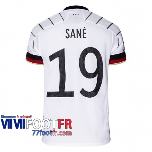 Maillot de foot Allemagne SANÉ #19 Domicilee EURO 2020