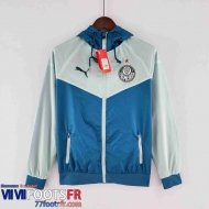 Coupe Vent - Sweat a Capuche Palmeiras bleu Homme 2022 2023 WK122