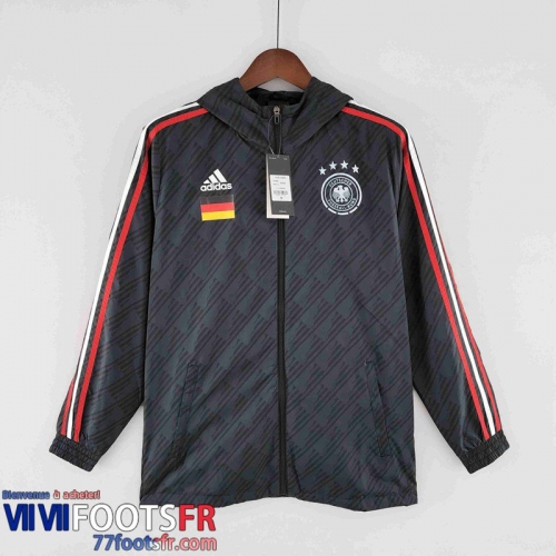 Coupe Vent - Sweat a Capuche Allemagne bleu Homme 2022 2023 WK116