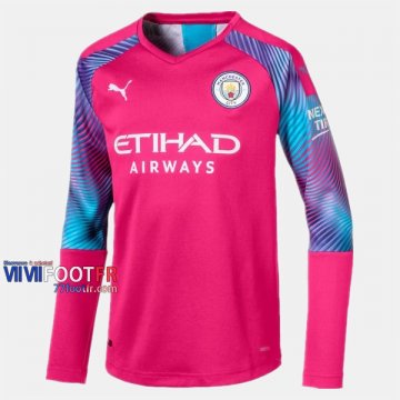 Nouveau Flocage Maillot De Foot Gardien Manchester City Homme Rouge 2019-2020 Personnalise :77Footfr