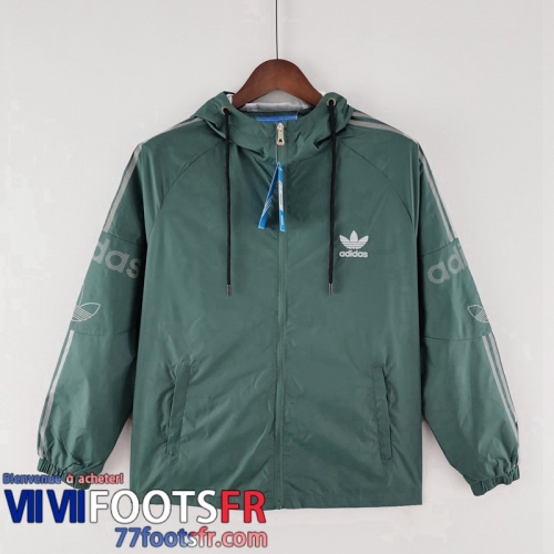 Coupe Vent - Sweat a Capuche Sport vert Homme 2022 2023 WK206