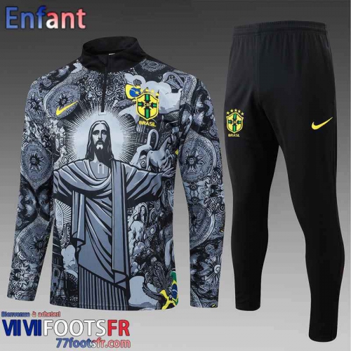 KIT: Survetement de Foot Bresil Enfant 24 25 C508