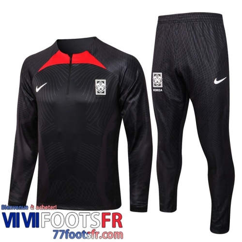 Survetement de Foot Coree noir Homme 22 23 TG346