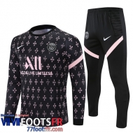 Survetement de Foot PSG noir Homme 21 22 TG188