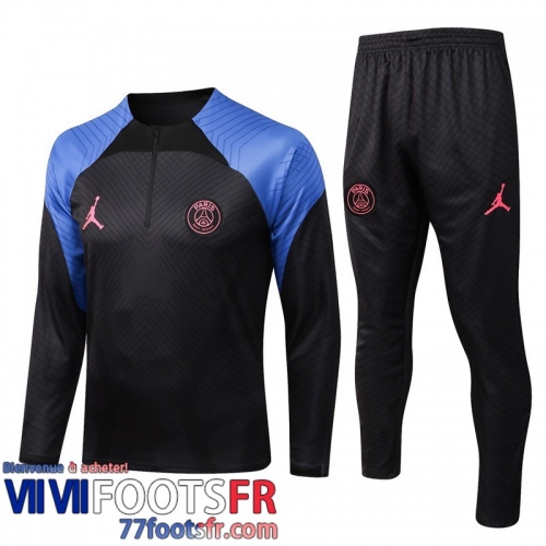 Survetement de Foot PSG noir Homme 22 23 TG348