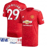 Maillot de foot Manchester United Aaron Wan-Bissaka #29 Domicile 2020 2021