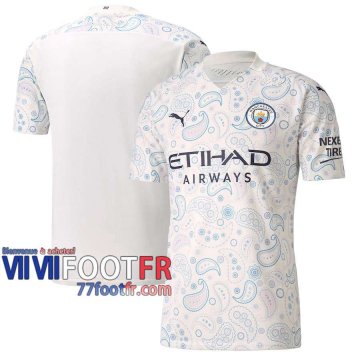 77footfr Manchester City Maillot de foot Third 20-21