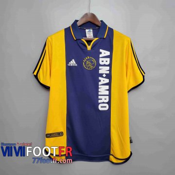 77footfr Retro Maillots foot 00 01 Ajax Exterieur