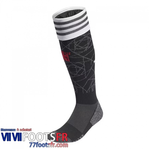 Chaussettes De Foot Manchester United Domicile Homme 2023 2024 WZ36