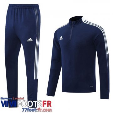 Survetement de Foot Sport bleu marin Homme 2022 2023 TG247