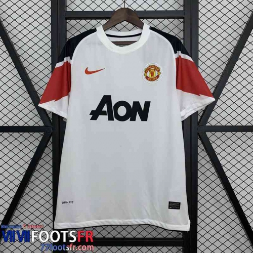 Retro Maillot De Foot Manchester United Exterieur Homme 10 11 FG801