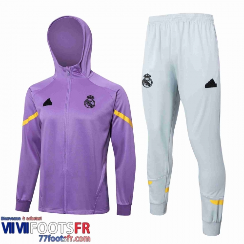 Veste Foot - Sweat A Capuche Real Madrid Homme 24 25 B187