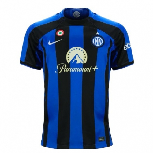 Maillot De Foot Inter Milan Domicile Paramount+ Homme 2022 2023