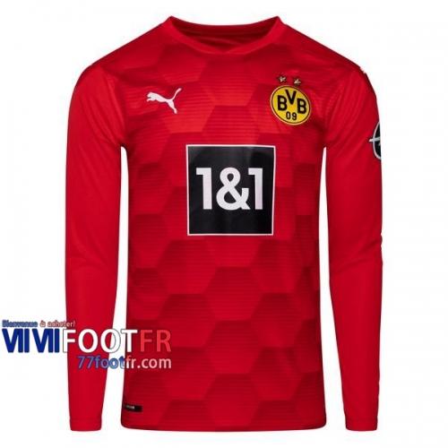 Maillot de foot Borussia Dortmund Gardien 2020 2021 - Rouge Manches longues