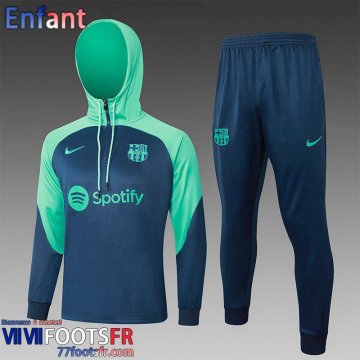 KIT: Survetement de Foot - Sweat A Capuche Barcelone Enfant 2023 2024 C196