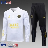 KIT: Survetement de Foot PSG Enfant 2023 2024 C128