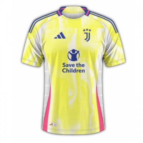 Maillot De Foot Juventus Exterieur Save the Children Homme 24 25