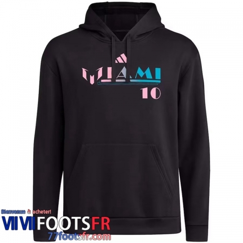 Sweatshirt Foot Inter Miami noir Homme 2023 2024 SW70