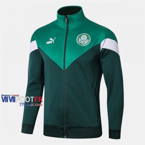 Magasins Veste Foot Palmeiras Vert 2019/2020 Nouveau Promo