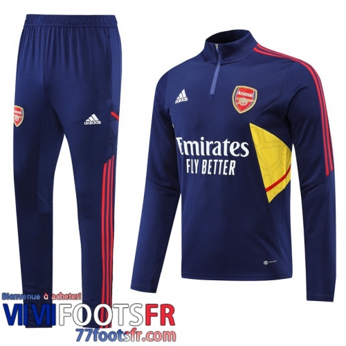 Survetement de Foot Arsenal bleu Homme 22 23 TG376