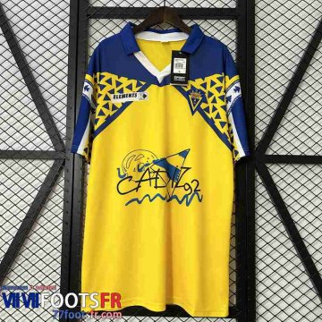 Retro Maillot De Foot Retro Cadiz Domicile Homme 91 92 FG614