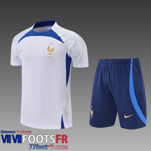 T-Shirt France Blanc Homme 2022 2023 PL461