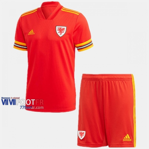 Flocage Personnalise Maillots Pays De Galles Enfant Domicile UEFA Euro 2020 Nouveau