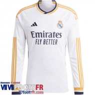 Maillot De Foot Real Madrid Domicile Homme Manche Longue 2023 2024