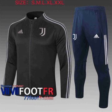 Veste de foot Juventus Noir Col Rond A358es 20-21