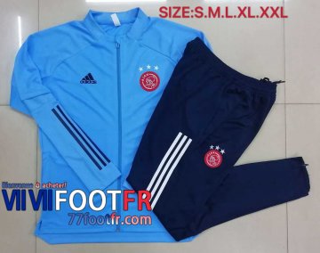 Veste de foot Ajax bleu marin A360 20-21