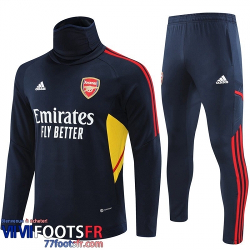 Survetement de Foot Arsenal bleu Homme 2022 2023 TG514