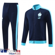 Veste Foot Marseille bleu Homme 2023 2024 JK727