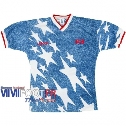 77footfr Retro Maillot de foot Etats-Unis Exterieur 1994