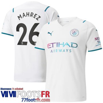 Maillot De Foot Manchester City Extérieur Homme 21 22 # Mahrez 26