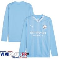 Maillot De Foot Manchester City Domicile Homme Manche Longue 2023 2024