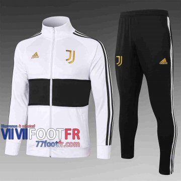 77footfr Juventus Veste foot - Patron blanc 20-21 A387