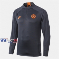 Les Nouveaux Meilleur Prix Sweatshirt Foot FC Chelsea Orange 2019-2020