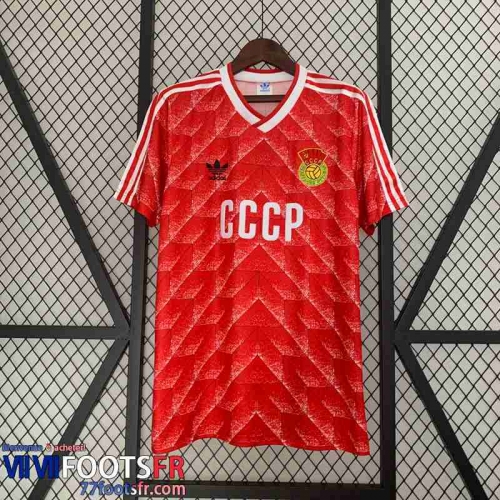 Retro Maillot De Foot Soviet Union Domicile Homme 88 89 FG388