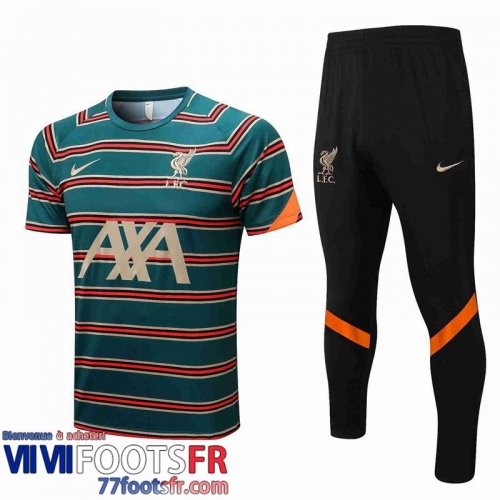 T-Shirt Liverpool vert Homme 2021 2022 PL400