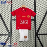 Retro Maillot De Foot Manchester United Domicile Enfant 07 08