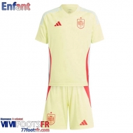 Maillot De Foot Espagne Exterieur Enfant EURO 2024