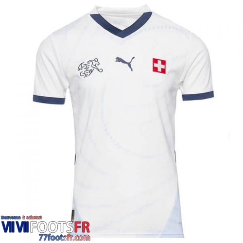 Maillot De Foot Suisse Exterieur Homme EURO 2024