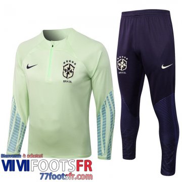 Survetement de Foot Bresil vert Homme 22 23 TG349